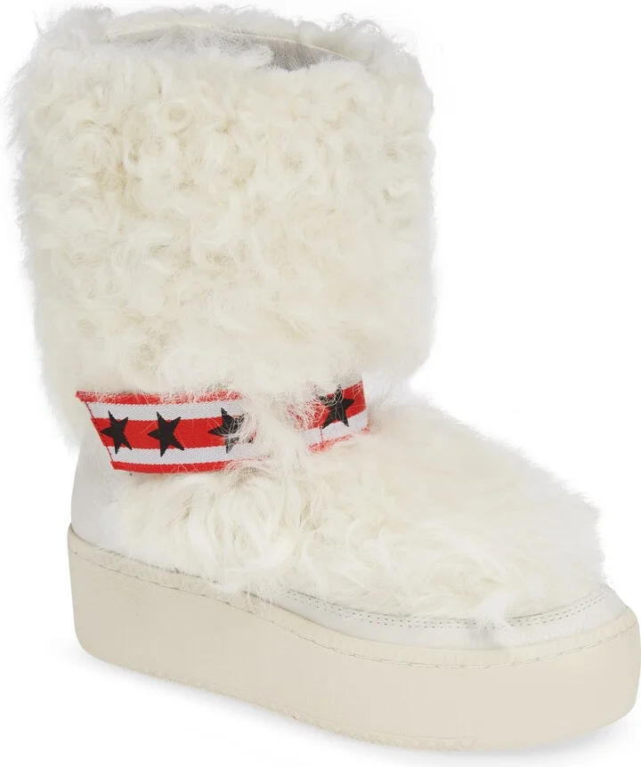 Cool Genuine Shearling Boot