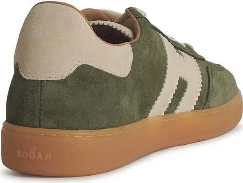 'cool' Green Suede Sneakers - Image 3