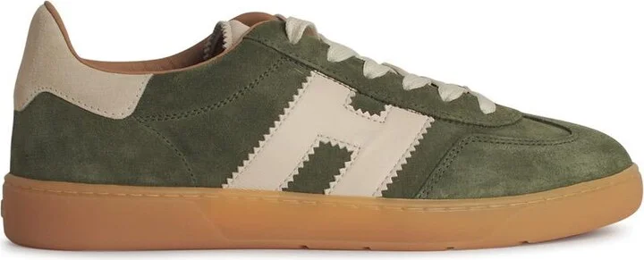 'cool' Green Suede Sneakers