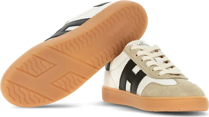 Cool lace-up leather sneakers - Image 4