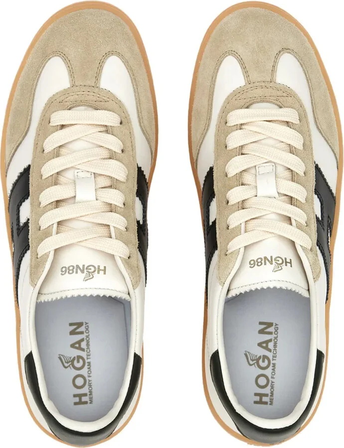 Cool lace-up leather sneakers - Image 5