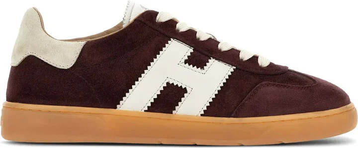 Cool lace-up suede sneakers