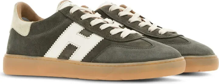 Cool leather lace-up sneakers - Image 2