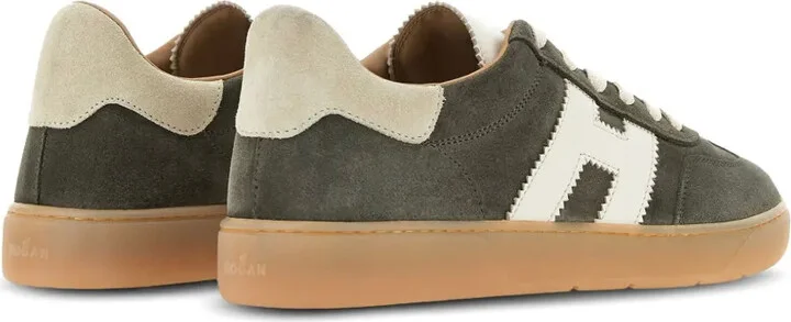 Cool leather lace-up sneakers - Image 3
