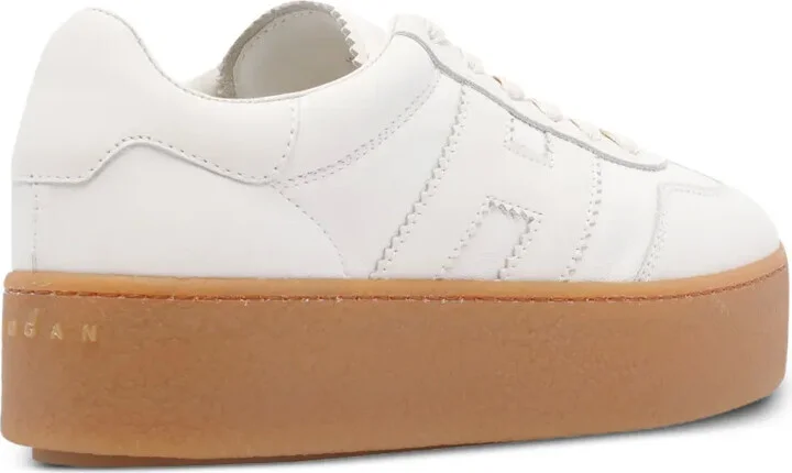Cool leather platform low-top sneakers - Image 4