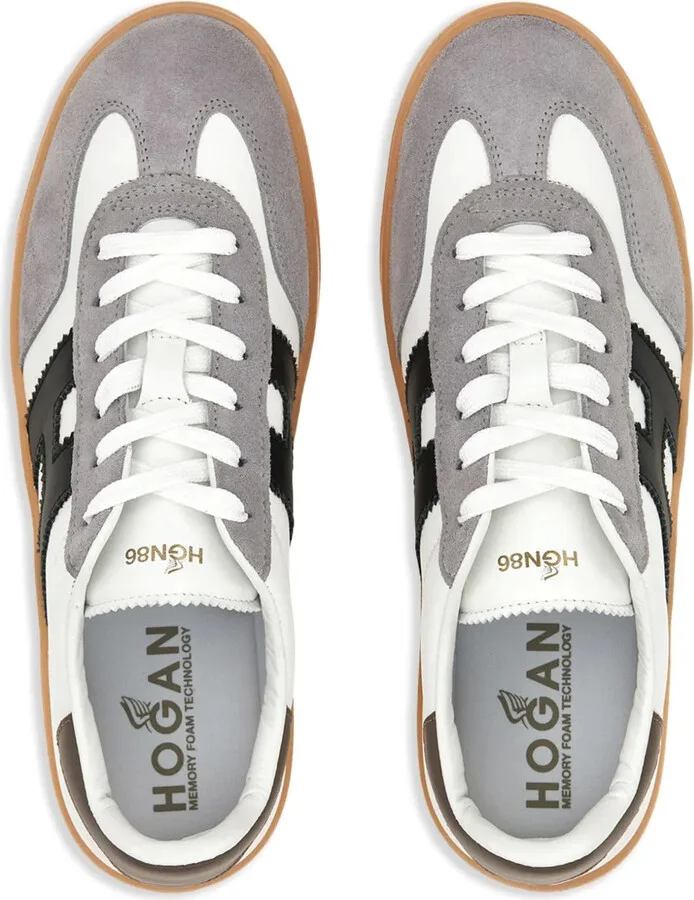 Cool low-top leather sneakers - Image 5
