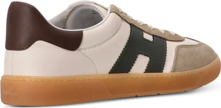 Cool low-top leather sneakers - Image 3