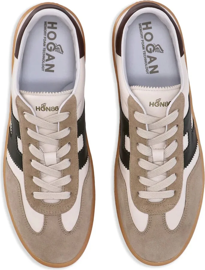 Cool low-top leather sneakers - Image 4