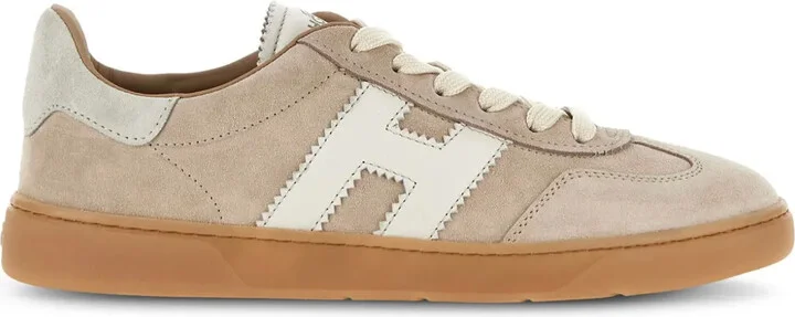 Cool suede low-top sneakers