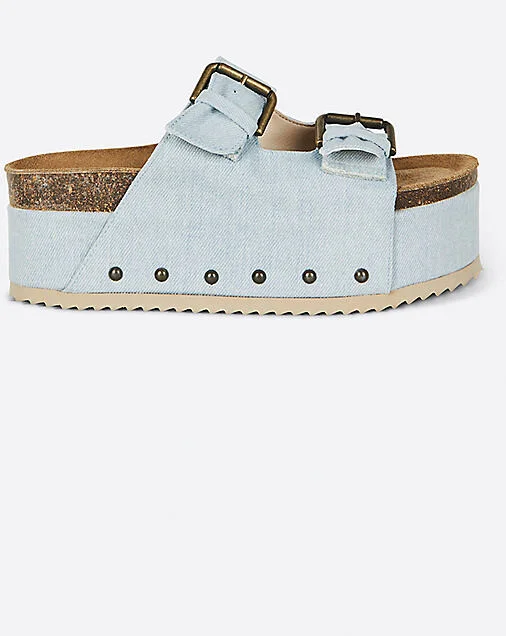 Cooper-2 Platform Slide Sandals