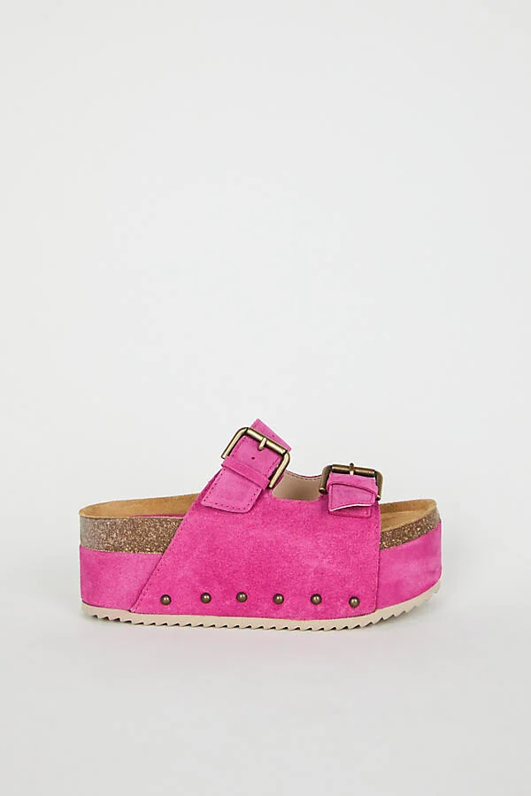 Cooper-2 Platform Slide Sandals
