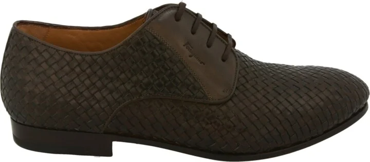 Cooper Woven Leather Dress Shoes