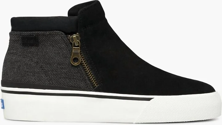 Cooper Zip Bootie In Black