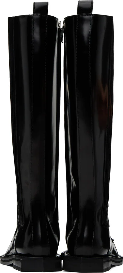 Coperni Black 3D Vector High Chelsea Boots - Image 2