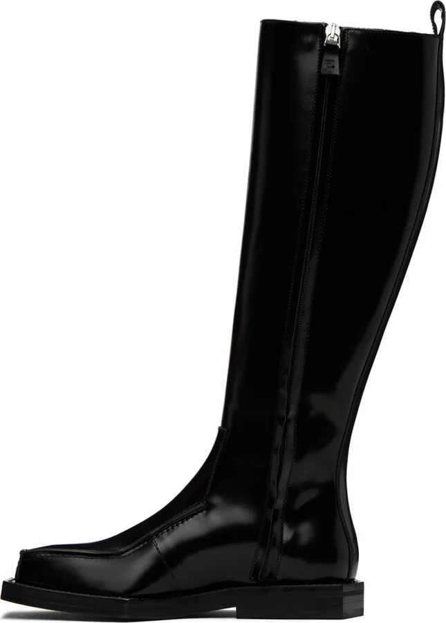 Coperni Black 3D Vector High Chelsea Boots - Image 3