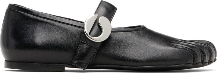 Coperni Black 5T Ballerina Flats
