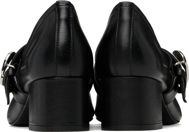 Coperni Black Ballerina Belt Heels - Image 2