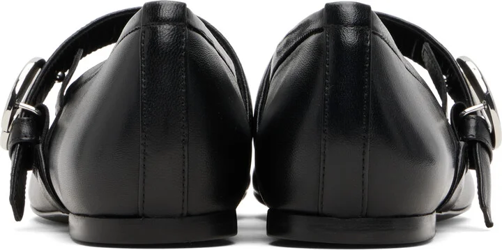 Coperni Black Belt Ballerina Flats - Image 2