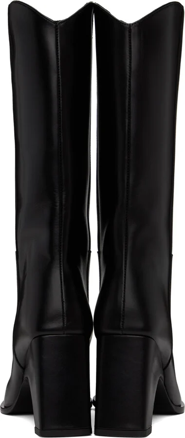 Coperni Black Bridge Cowboy Boots - Image 2