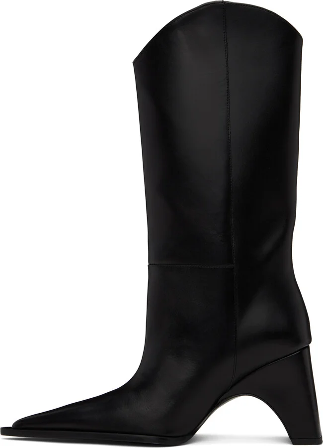 Coperni Black Bridge Cowboy Boots - Image 3