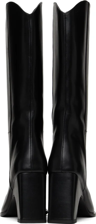 Coperni Black Bridge Cowboy Boots - Image 2