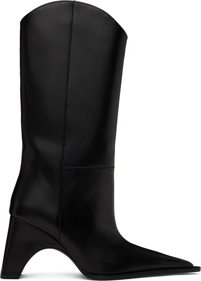 Coperni Black Bridge Cowboy Boots