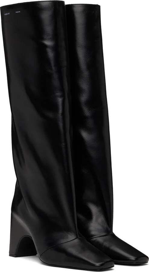 Coperni Black Bridge Tall Boots - Image 4