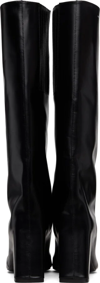 Coperni Black Bridge Tall Boots - Image 2