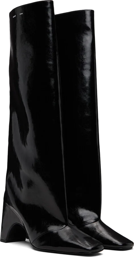 Coperni Black Cactus Bridge Tall Boots - Image 4