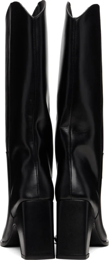 Coperni Black Cowboy Bridge Boots - Image 2