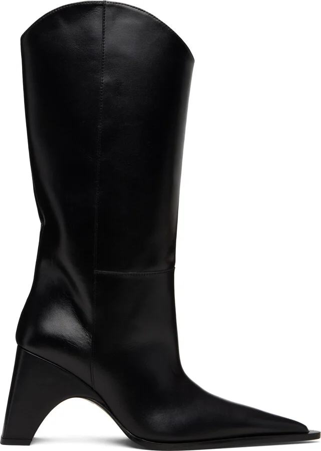 Coperni Black Cowboy Bridge Boots