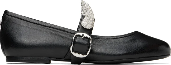 Coperni Black Disney Horn Ballerina Flats