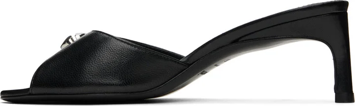 Coperni Black Low Logo Mules - Image 3