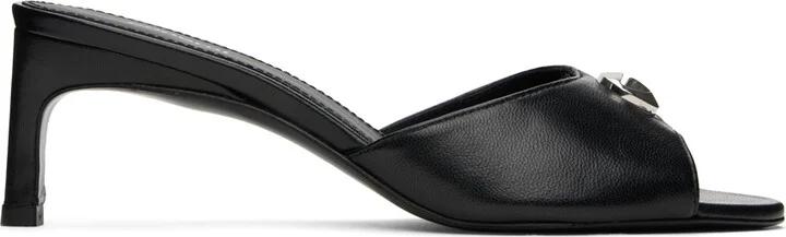 Coperni Black Low Logo Mules