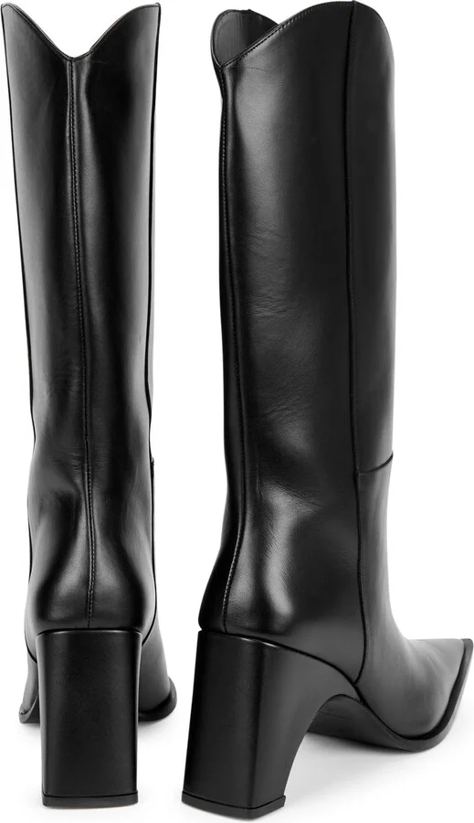 Coperni Bridge 90 Leather Mid-calf Boots - Image 3