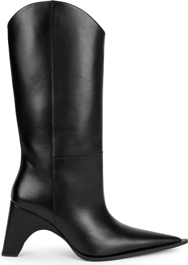 Coperni Bridge 90 Leather Mid-calf Boots