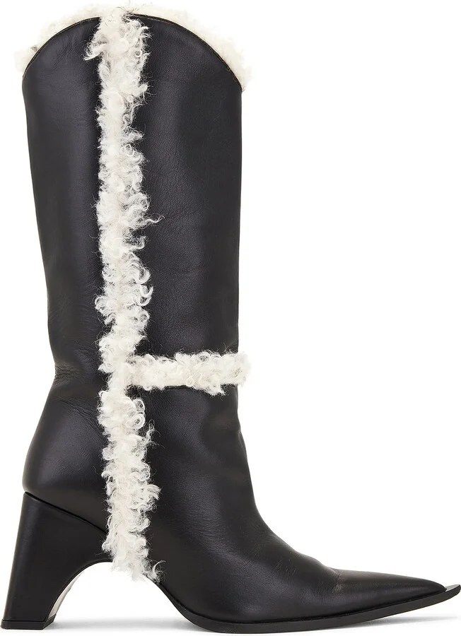 Coperni Bridge Cowboy Boot in Black