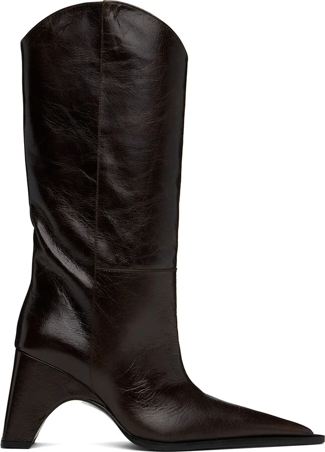 Coperni Brown Bridge Cowboy Boots