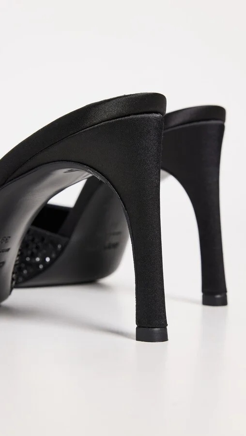 Coperni Crystal Embellished Logo Mules - Image 5