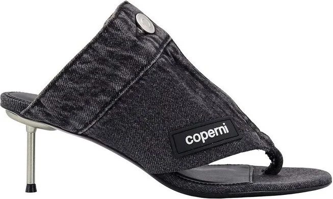 Coperni Denim Open Thong Sandals