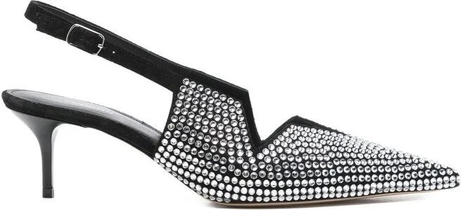 Coperni Embellished Pointed Toe Pumps