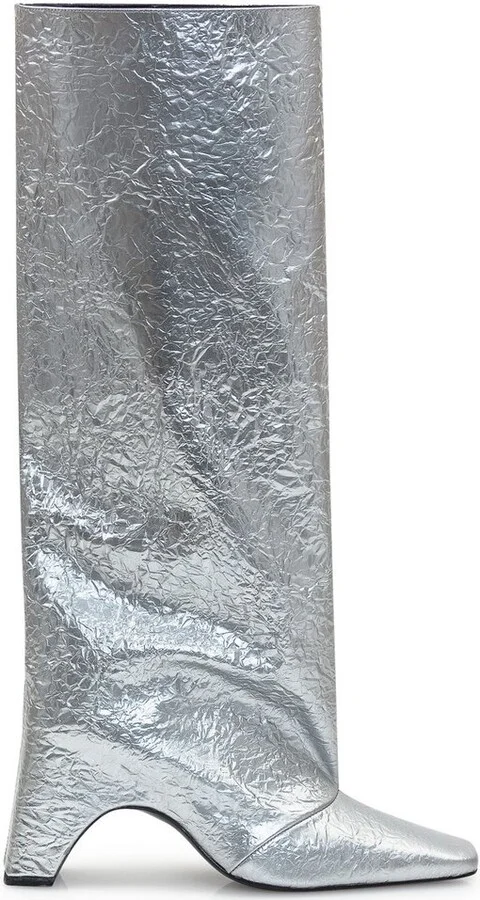 Coperni Foil Bridge Boots