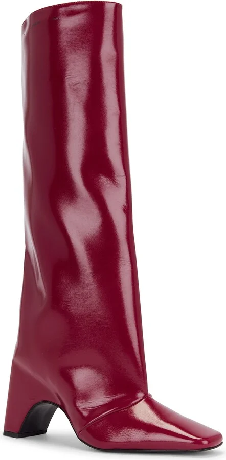 Coperni Gloss Bridge Boot in Red - Image 2