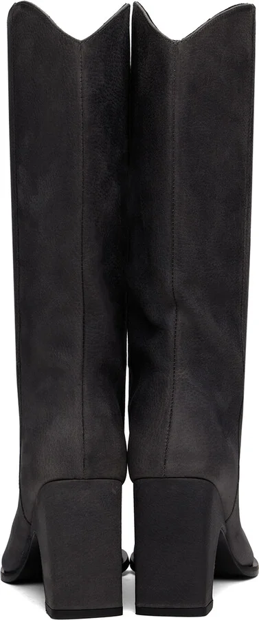 Coperni Gray Bridge Cowboy Boots - Image 2