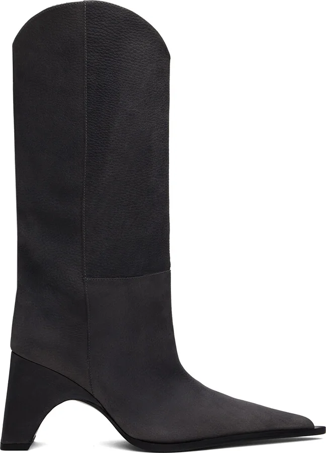 Coperni Gray Bridge Cowboy Boots