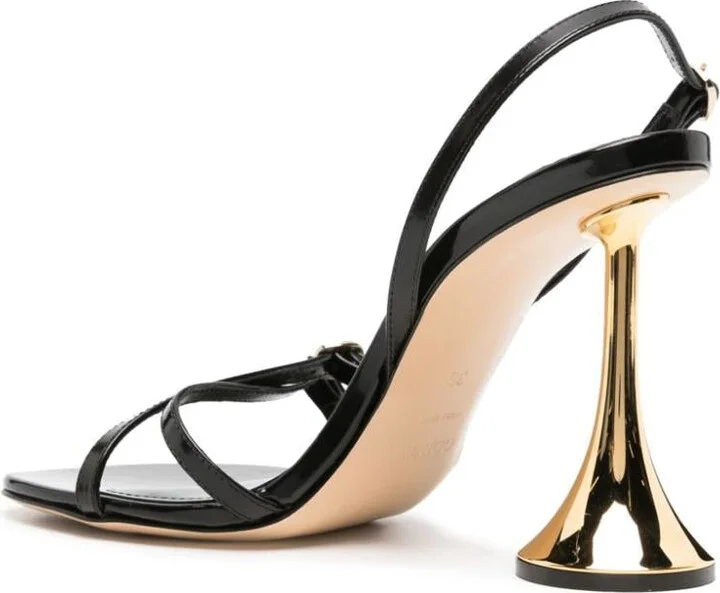 Coperni Leather Heel Sandals - Image 4