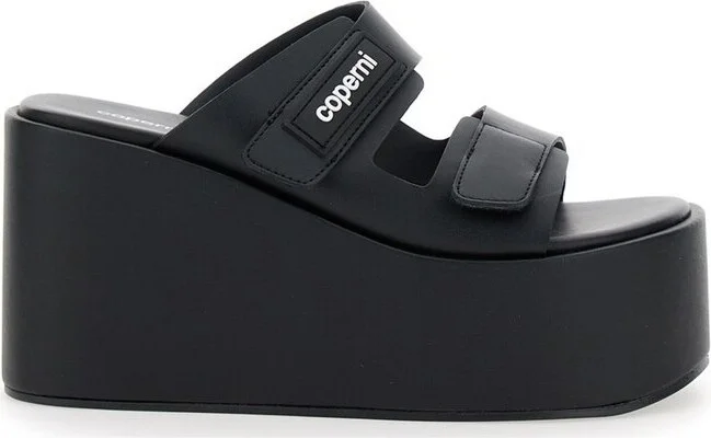 Coperni Patch Wedge Sandals
