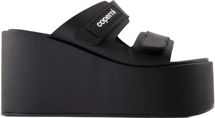 Coperni Patch Wedge Sandals