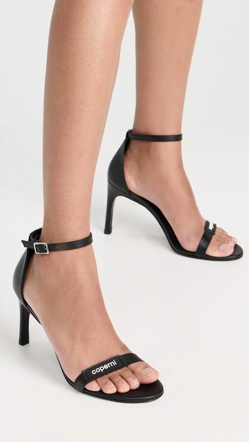 Coperni Skinny Strap Logo Sandals - Image 4