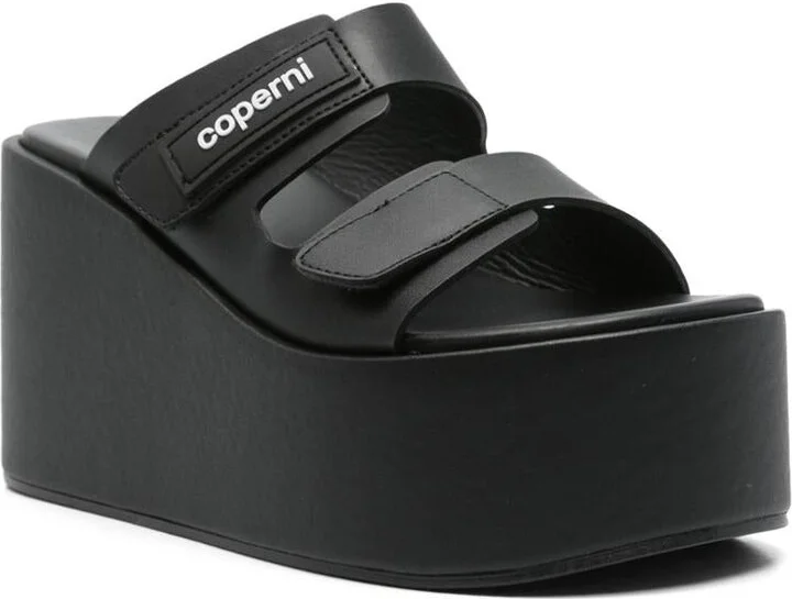 Coperni Wedge Double-Strap Sandals - Image 4